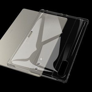 Étui transparent <span class=keywords><strong>pour</strong></span> <span class=keywords><strong>Lenovo</strong></span> Yoga Pad Pro 14.5 "TB571FU, <span class=keywords><strong>coque</strong></span> arrière transparente souple et flexible en TPU, protection antichoc des coins - Product Image 6