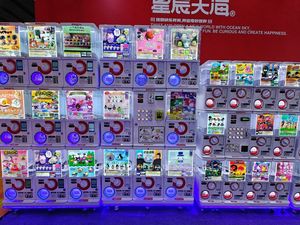 Doziyu Tích hợp hộp thanh toán S Mini vũ trụ mã gacha gachapon Máy viên nang Đồ chơi Trung Tâm thanh toán Máy bán hàng tự động - Product Image 5