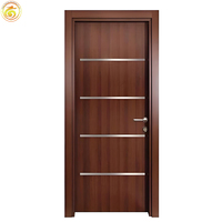Porte intérieure en bois au design moderne, excellente qualité, coupe-vent, structure stable, finition mélamine, peinture gratuite