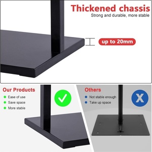 Soporte de Pedestal Resistente para Carteles y Pancartas, Soporte de Doble Cara para Exhibición en Tiendas, Restaurantes, Eventos y Negocios - Product Image 6