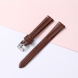 Lionorm レディース用 リザード型押し 本革カーフスキン製 薄型 腕時計バンド 12mm <span class=keywords><strong>14mm</strong></span> 16mm - Product Image 6