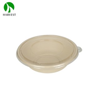 Pâte jetable <span class=keywords><strong>en</strong></span> bambou, 1000 ml, 32oz 24oz, papier biodégradables, bol à pression - Product Image 1