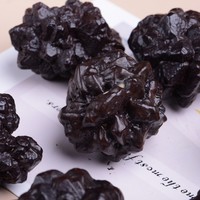 Météorite noire Carbonado Minerales spécimen prophétie pierre manganèse nodule pierre brute gemme cristal naturel minerai météorites de fer