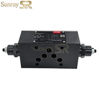 Pour système de vanne de régulation de débit hydraulique industrielle Vickers, série Stak/NG10, DGMFN-5-X-A2W-B2W-30, 315 bars, 120 L/min pour CNC