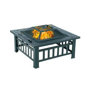 Silicone Coated Fireproof Fabric Covers Ember Mat Waterproof Home BBQ and Camping Fire Pit Deck Grill - Product Image 1