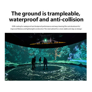 Pannello LED per Pavimento Ultra Piatto 500*1000mm, Schermo LED Interattivo P2.9 per Palcoscenico e Matrimoni, Display LED per Pavimento - Product Image 5