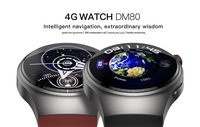 2024 smartwatch 4g sim destek CPU SC8541E AMOLED IP68 su geçirmez en iyi çin smartwatch gps Google oyun