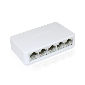 <span class=keywords><strong>5</strong></span>-poorts 10/100Mbps onbeheerde <span class=keywords><strong>Ethernet</strong></span>-switch Plug-and-play RJ45-netwerkhub Stapelbaar 1Gbps-capaciteit voor kantoor thuis internet LAN - Product Image 3