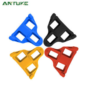 Crampons de vélo en plastique, clips pour chaussures de cyclisme, légers, rouge, bleu, jaune, noir, pour chaussures de vélo de route et de montagne - Product Image 4