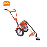 Desbrozadora manual profesional Hustil de 2 tiempos para uso industrial y bricolaje con 2 ruedas HPCG520 OEM