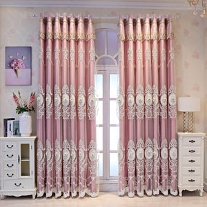 <span class=keywords><strong>Tende</strong></span> di ricamo del salone delle <span class=keywords><strong>tende</strong></span> di stile europeo del tessuto di ciniglia di lusso su ordinazione del rifornimento della fabbrica - Product Image 2