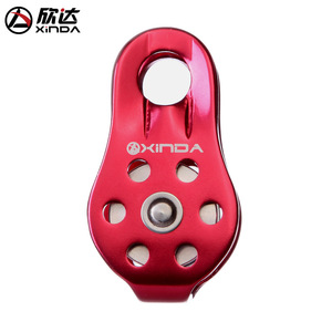 Polea Simple de Aleación de Aluminio Xinda XD-8610 87g Multicolor con Logotipo Grabado para Montañismo y Escalada al Aire Libre - Product Image 3