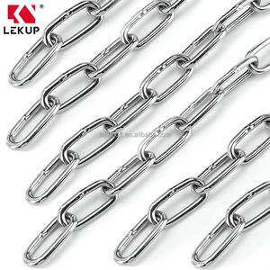 Chaîne de levage d'ancre marine sur mesure, chaîne soudée en acier inoxydable robuste, maillon de chaîne métallique suspendu - Product Image 6