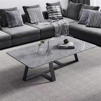 Table d'appoint en fer forgé de style nordique, design industriel moderne, couleur personnalisable, petite table basse