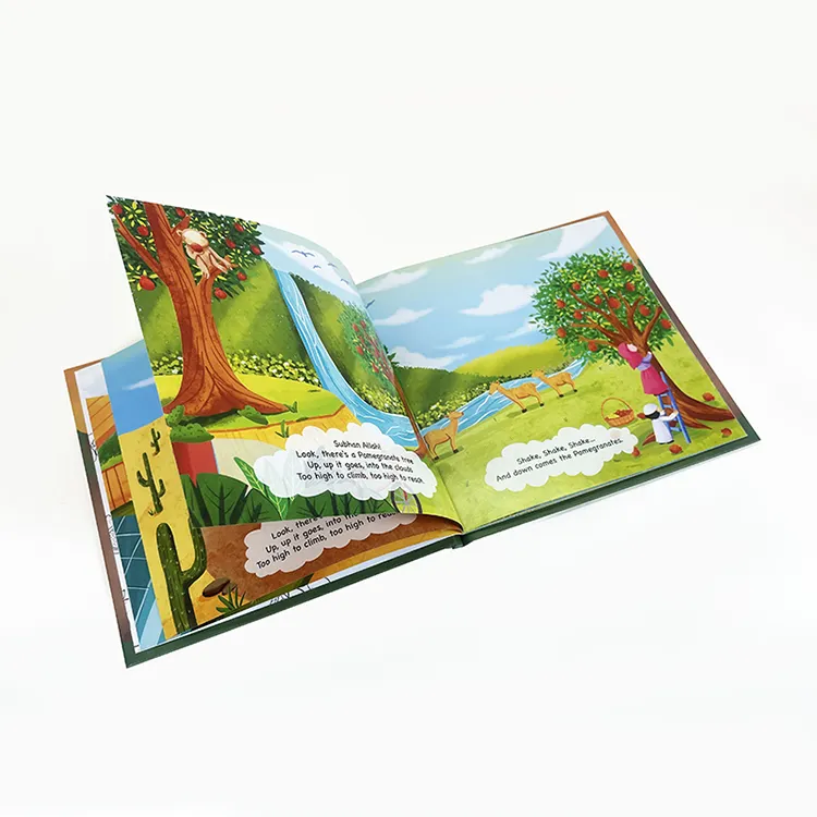 Children Hardcover Book Printing Thick Paper Book for Children Made in China