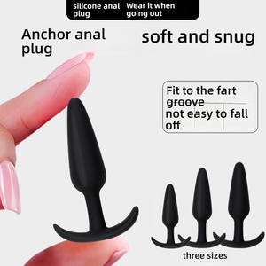 ปลั๊กเสียบก้นแบบสวมใส่ได้สำหรับการเล่นและผจญภัย - ของเล่น BDSM ทำจากซิลิโคนปลอดภัยต่อร่างกาย สำหรับการเล่นในที่สาธารณะและสนุกสนานแบบ SM - Product Image 5