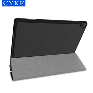 CYKE — étui tripliable en cuir PU <span class=keywords><strong>pour</strong></span> <span class=keywords><strong>tablette</strong></span> de <span class=keywords><strong>10</strong></span> <span class=keywords><strong>pouces</strong></span>, <span class=keywords><strong>coque</strong></span> rose, <span class=keywords><strong>pour</strong></span> <span class=keywords><strong>Lenovo</strong></span> Tab P10 X705 <span class=keywords><strong>10</strong></span> 2018 - Product Image 3