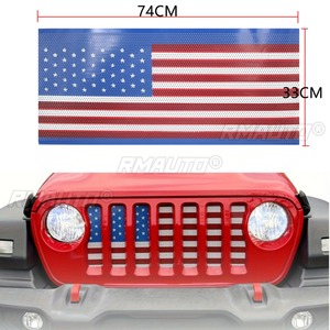 Parrilla Delantera para Auto, Parrilla Deportiva para JK JL JT Wrangler 2007-2024, Kit de Carrocería, Accesorios para Auto - Product Image 4