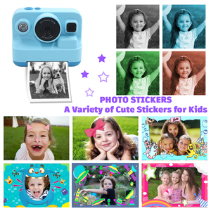K8 Ảnh Tự Sướng Video Kỹ Thuật Số Máy Ảnh Cho Trẻ Mới Biết Đi 2.4Inch Màn Hình 1080P Video 16X Ngay Lập Tức In Máy Ảnh Cho Trẻ Em Giáng Sinh Quà Tặng Sinh Nhật - Product Image 4