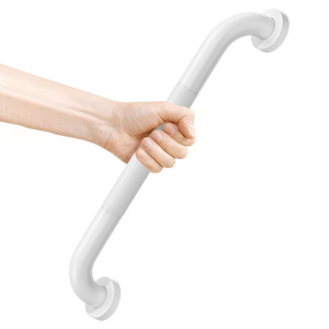 Barres d'appui de salle de bain en acier inoxydable, barre de sécurité antidérapante de 18 pouces pour personnes âgées, support de douche et de toilettes - Product Image 4