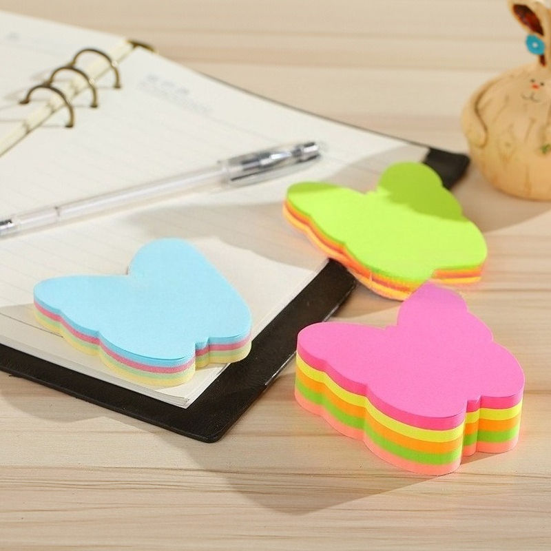 Papillon fluorescent de forme spéciale-7*7cm