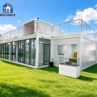 Maison conteneur préfabriquée RELYANCE, résistante aux intempéries, petite maison légère en structure acier, pour le marché australien