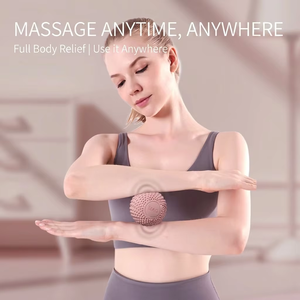 Ensemble de balles de massage de luxe en TPE à picots 7 cm pour le soulagement des douleurs musculaires profondes, fasciite plantaire, balle de massage en forme d'arachide pour les pieds, yoga, fitness, gym - Product Image 4