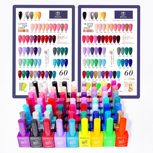 Custom Logo Odorless Resin <b>Nail</b> Art Polish 63 Colors Liquid Long Lasting UV <b>Gel</b> Professional Designer Beauty Functional Adhesive - Product Image 2