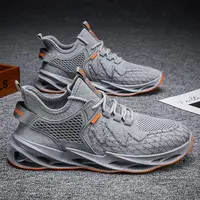 الصين بالجملة مصنع تخصيص شعار unbrand الرياضة احذية الجري للرجل
