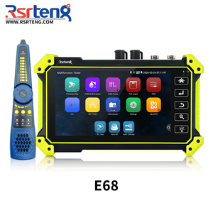 เครื่องทดสอบกล้องวงจรปิด Rsrteng E68 ขนาด 5.5 นิ้ว รองรับกล้อง 4K IP, Cable TVI, CVI, AHD, SDI, OPM, VFL, POE, WiFi พร้อมเครื่องมือตรวจสอบสายเคเบิล - Product Image 1