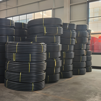 Tuyaux d'alimentation en eau flexibles et durables en HDPE 63mm 75mm 90mm Haute pression Écologiques Bobine de 100m pour système d'irrigation
