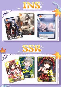 Colección Archetype, Tarjetas Coleccionables <span class=keywords><strong>de</strong></span> Chicas Japonesas Sensuales, Juego <span class=keywords><strong>de</strong></span> Anime, Juguetes <span class=keywords><strong>de</strong></span> Mesa, Regalos Familiares para Niñas - Product Image 4