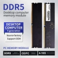 Desktop Computer DDR5 ECC U-DIMM RAM 4800/5200/5600/6000 MHZ 8G 16G 32G Ymeiton OEM High Quality in Stock