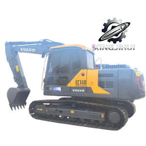 Excavadora Usada Volvo 140, Marca Original Sueca, 14 Toneladas, Orugas de Goma, Tamaño Mediano, Modelo 2022, Cucharón de 0.7m - Product Image 1