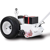 Chariot utilitaire électrique avec boules d'attelage, remorque à traction facile pour camping, remorques de bateau, idéal pour usage utilitaire