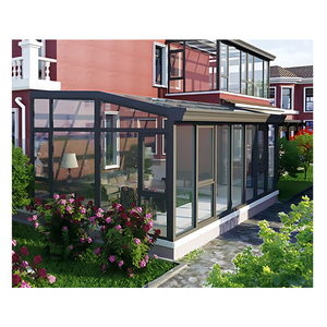 NEW High Quality Factory Outdoor Sunroom Aluminum Sunroom <strong>Glass</strong> House Customized Factory Direct Sale Sunshine - Product Image 4