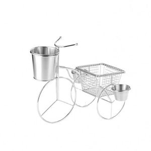 Nuevo Exhibidor de Plástico Creativo Tipo Noria para Aperitivos y Postres, Diseño Plegable de Múltiples Niveles para Uso en la Cocina - Product Image 1