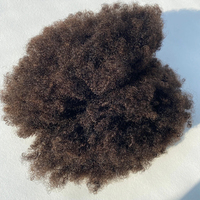 Extensions de Cheveux Humains Bruts Vierge Afro Crépus Bouclés, Tissages Afro Bouclés 4b 4c, Bundles Brésiliens à Double Trame