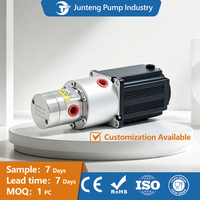 Pompe à engrenages magnétique avec engrenages PEEK et PTFE, nettoyage sans démontage, avec moteur BLDC pour mini-refroidisseur, système de refroidissement compact