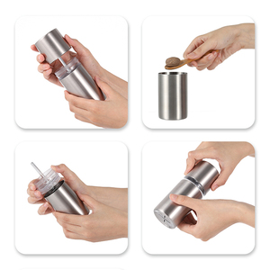 Moulin à Muscade en Acier Inoxydable pour Cuisine Domestique - Fournisseur B2B Écologique - Product Image 2