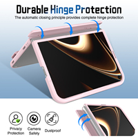 Étui de protection pour iPhone Duo avec support d'écran avant et protection intégrale, coque de téléphone pour iPhone Duo avec support d'appareil photo IPD010