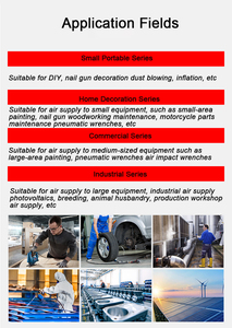 新型設計 4kW 5馬力 潤滑式一体型スクリューエアコンプレッサー エアエンド付き 8Bar 10Bar 270Lタンク PM VSD 単相/三相 - Product Image 6