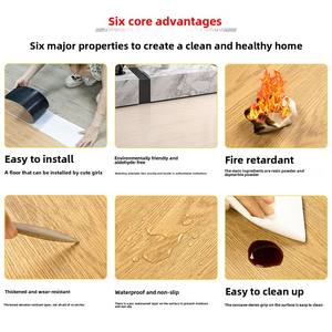 <span class=keywords><strong>Carreaux</strong></span> <span class=keywords><strong>de</strong></span> <span class=keywords><strong>sol</strong></span> auto-adhésifs modernes en <span class=keywords><strong>PVC</strong></span> 60x60 autocollants <span class=keywords><strong>de</strong></span> <span class=keywords><strong>sol</strong></span> en <span class=keywords><strong>ciment</strong></span> épais, résistants à l'usure et imperméables - Product Image 4