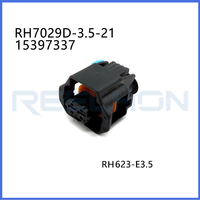 Connecteur automatique étanche femelle 2 broches série RH7029D-3.5-21 15397337 pour faisceau de bobine d'allumage de capteur Opel