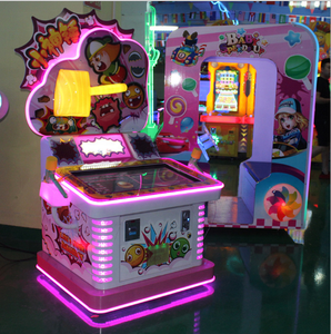 Juegos que funcionan con monedas, pequeño martillo <span class=keywords><strong>maestro</strong></span> que golpea la máquina de billetes de redención de videojuegos - Product Image 3