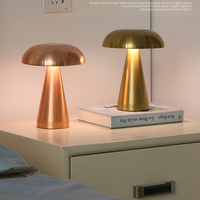 Lampe de chevet décorative en forme de champignon pour chambre à coucher
