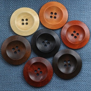 Bán Buôn Vòng <span class=keywords><strong>4</strong></span> Lỗ Nút Gỗ Áo Sơ Mi Bằng Gỗ Nút Cho DIY May Craft - Product Image 2