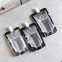 Fournisseurs réputés de sachets en plastique de 50 ml, 100 ml et 500 ml pour jus, boissons gazeuses et jus de fruits, sachet debout avec bec verseur