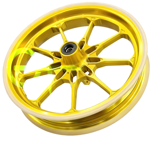 Jantes en aluminium gravées CNC pour Honda Giorno - 122.5J/122.15J, jantes personnalisées légères, résistantes aux climats tropicaux - Product Image 1