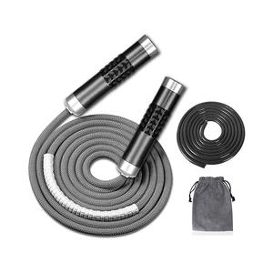 <span class=keywords><strong>Corde</strong></span> à <span class=keywords><strong>sauter</strong></span> lestée professionnelle Aofit avec roulement, anti-emmêlement, pour le fitness des adultes et l'entraînement des étudiants - Product Image 3